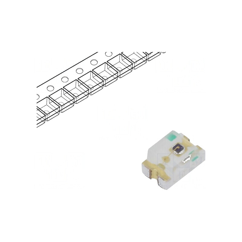 Emițător IR 0805 transparent SMD 940nm 65mA 120° | Electronic-mag.ro | Componente Electronice