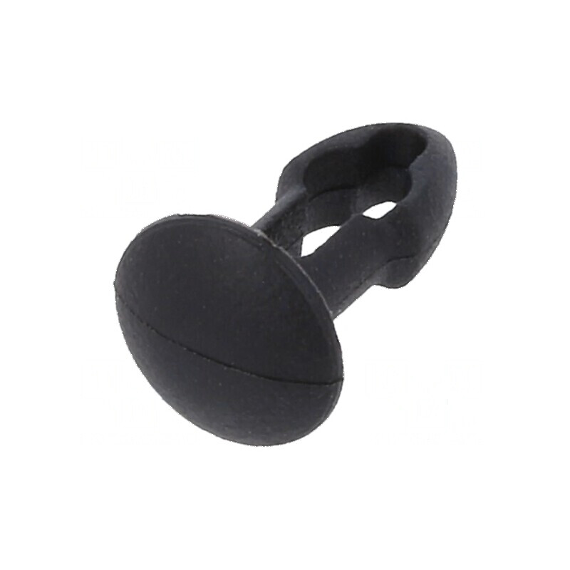 Diblu poliamidă 3,2mm x 4,8mm negru UL94V-2 | Electronic-mag.ro | Componente Electronice