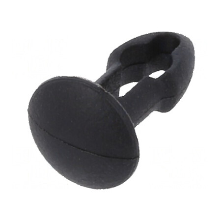 Diblu poliamidă 3,2mm x 4,8mm negru UL94V-2 | Electronic-mag.ro | Componente Electronice