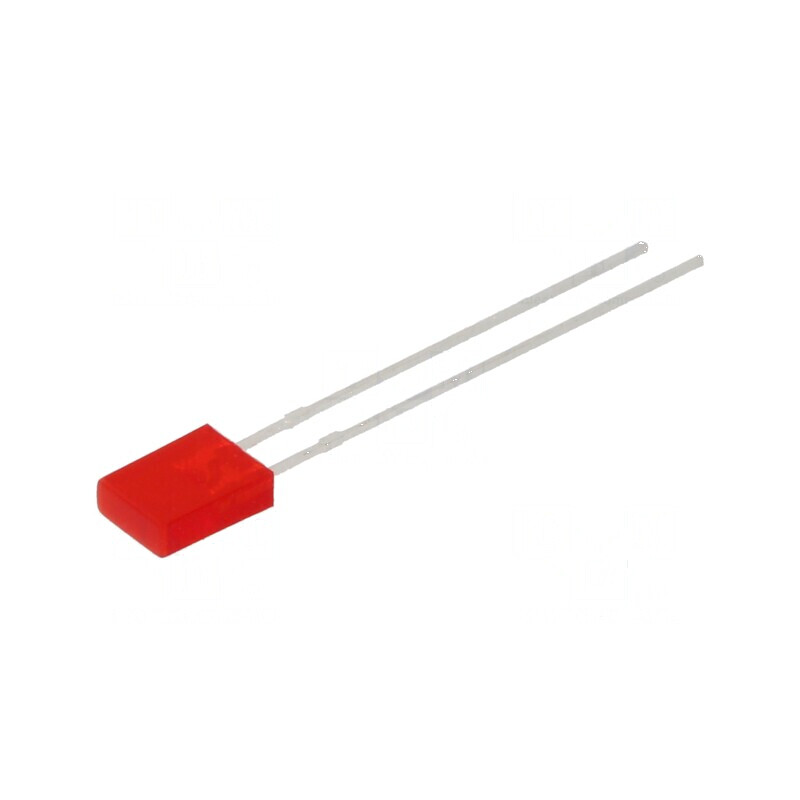 LED dreptunghiular 5x2mm roșu 80-150mcd 140° 20mA | Electronic-mag.ro | Componente Electronice LED dreptunghiular 5x2mm roșu 80-150mcd 140° 20mA | Electronic-mag.ro | Componente Electronice