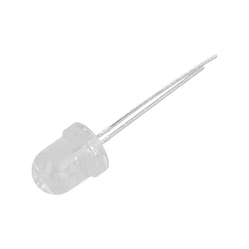 LED 8mm Albastru 2900-5000mcd 25° Convex | Electronic-mag.ro | Componente Electronice