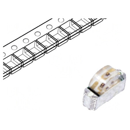 LED SMD 1208 roșie/verde 3x2x1mm 130° 2V 20mA | Electronic-mag.ro | Componente Electronice