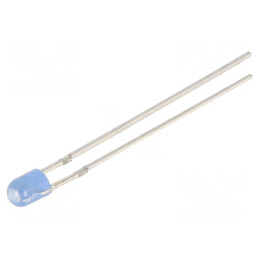 LED 3mm albastru 150-220mcd 120° convex 102mW | Electronic-mag.ro | Componente Electronice