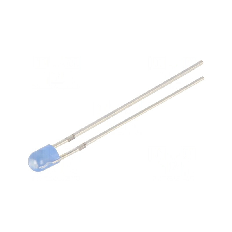 LED 3mm albastru 150-220mcd 120° convex 102mW | Electronic-mag.ro | Componente Electronice