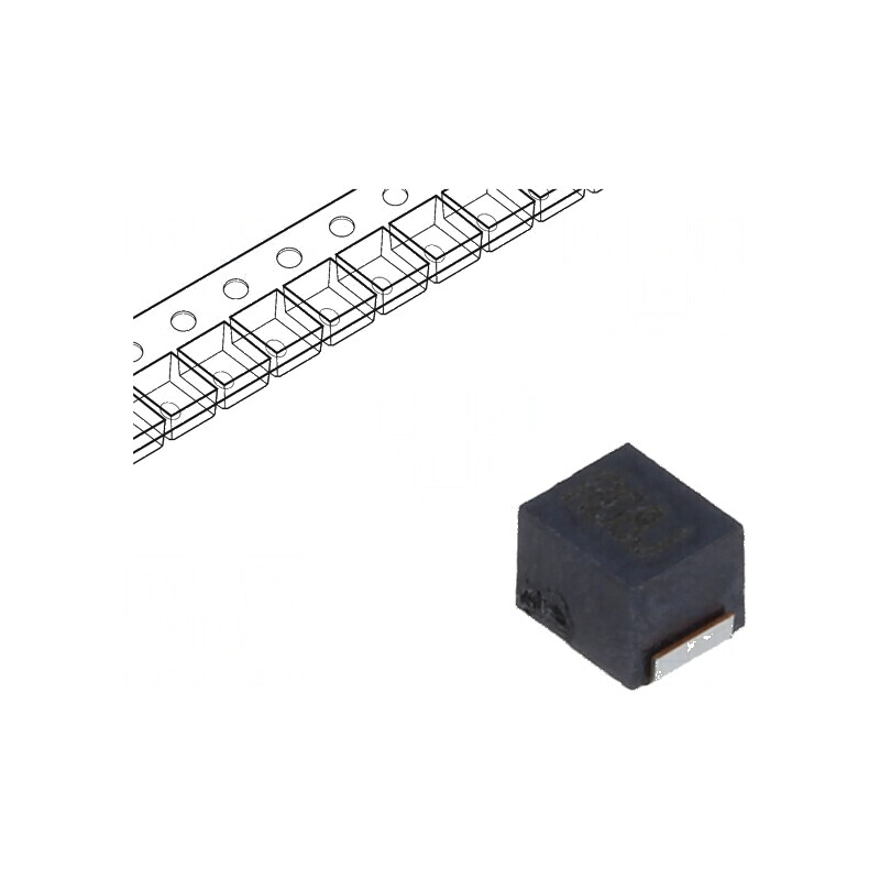 Inductor ferită SMD 1008 680nH 300mA 850mΩ Q30 40-105°C | Electronic-mag.ro | Componente Electronice