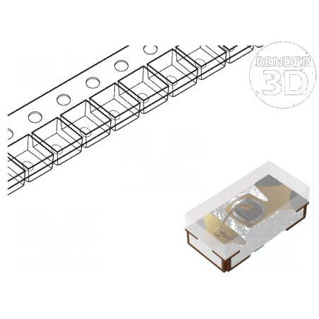 LED SMD 0402 albastru 11,2÷45mcd 1x0,5x0,35mm 130° 5mA | Electronic-mag.ro | Componente Electronice