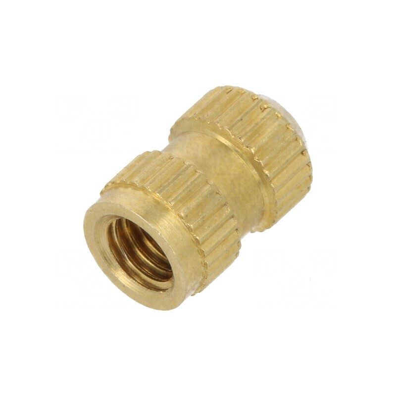 Adaos filetat din alamă M3 BN 1045 - Lungime 7mm | Electronic-mag.ro | Componente Electronice Adaos filetat din alamă M3 BN 1045 - Lungime 7mm | Electronic-mag.ro | Componente Electronice