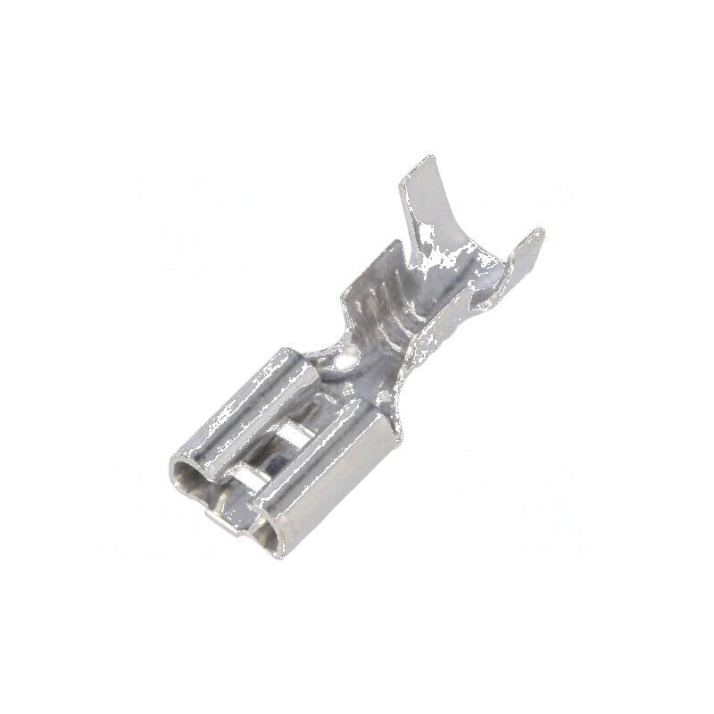 Terminal plat 4,8mm mamă 0,5mm pentru cablu 1,5÷2,5mm² crimpat | Electronic-mag.ro | Componente Electronice