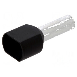 Tub de capăt izolată dublă cupru 6mm2 14mm cositorit | Electronic-mag.ro | Componente Electronice