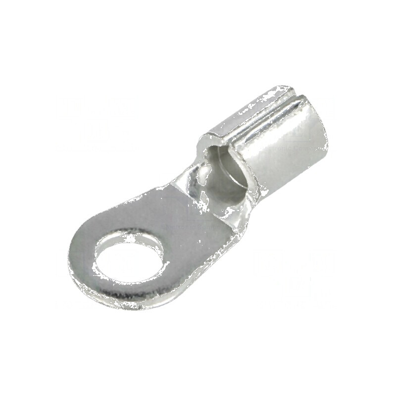 Vârf inelar M4 4÷6mm² crimpat cablu neizolat cositorit | Electronic-mag.ro | Componente Electronice