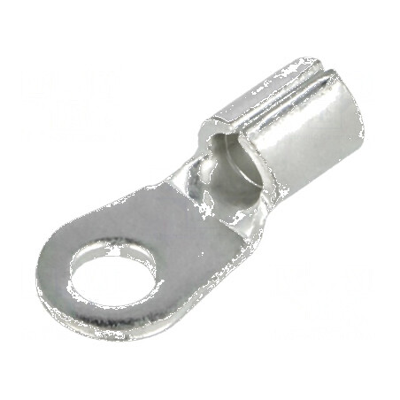 Vârf inelar M4 4÷6mm² crimpat cablu neizolat cositorit | Electronic-mag.ro | Componente Electronice