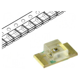 LED SMD 1206 Verde 20-50mcd 3,2x1,6x1,05mm 120° 20mA | Electronic-mag.ro | Componente Electronice