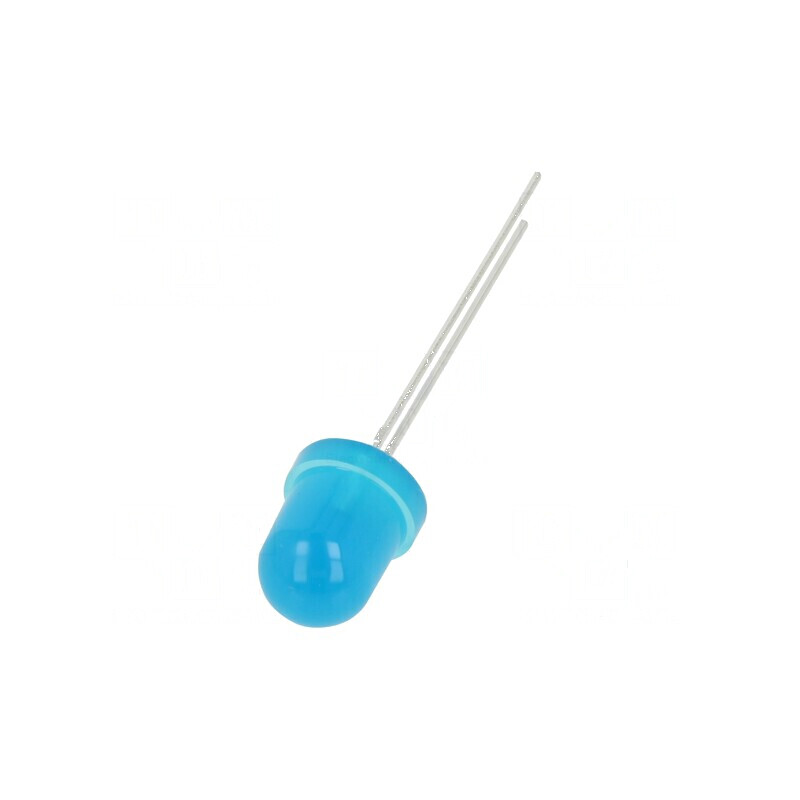 LED albastru 8mm 780mcd 60° convex | Electronic-mag.ro | Componente Electronice