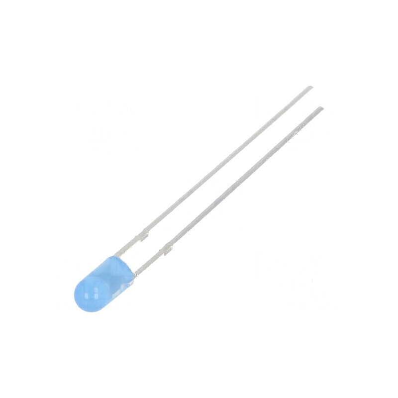 LED 3mm Albastru Convex 220-330mcd 30° | Electronic-mag.ro | Componente Electronice