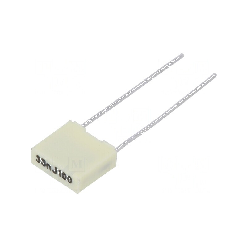 Condensator poliester 33nF 63VAC 100VDC 5mm ±5% -55÷105°C | Electronic-mag.ro | Componente Electronice