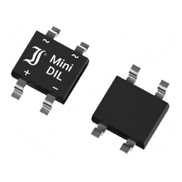 Punte redresoare monofazată 80V 0,8A 40A SMT | Electronic-mag.ro | Componente Electronice