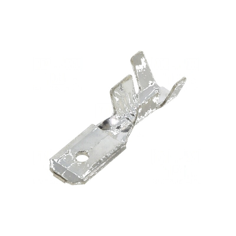Terminal plat 6,3mm tată 4÷6mm2 crimpat pe cablu | Electronic-mag.ro | Componente Electronice