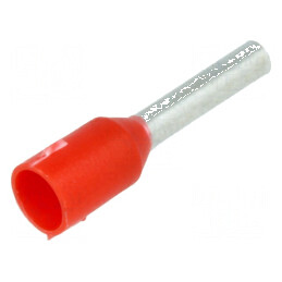 Vârf izolată cupru 1mm2 8mm cositorit crimpat | Electronic-mag.ro | Componente Electronice
