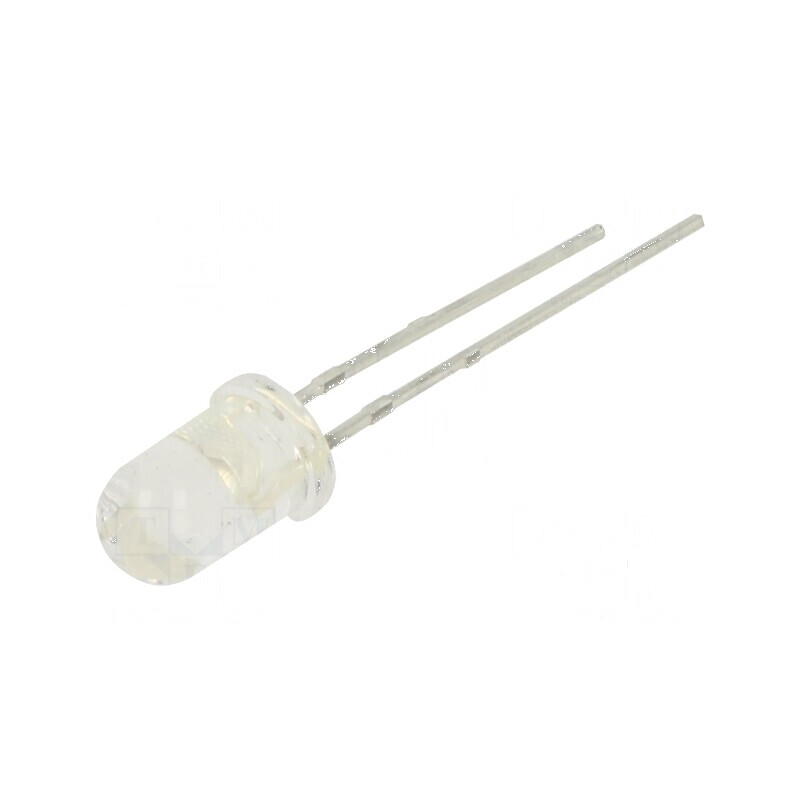 LED 5mm albastru 500mcd 10° convex | Electronic-mag.ro | Componente Electronice