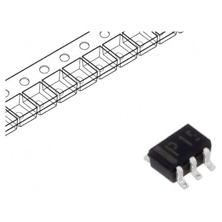 Diodă SMD 80V 25mA 4ns SOT353 Ufmax 0,9V 150mW | Electronic-mag.ro | Componente Electronice
