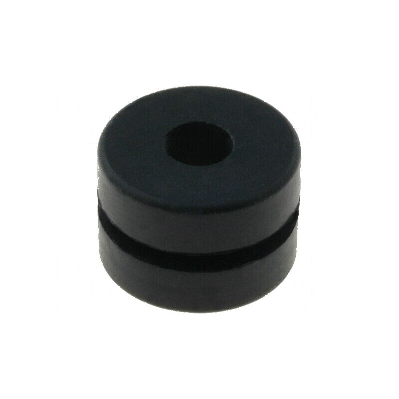 Manşon din gumă neagră Øorif.mont: 8,1mm Øorif: 3,6mm | Electronic-mag.ro | Componente Electronice