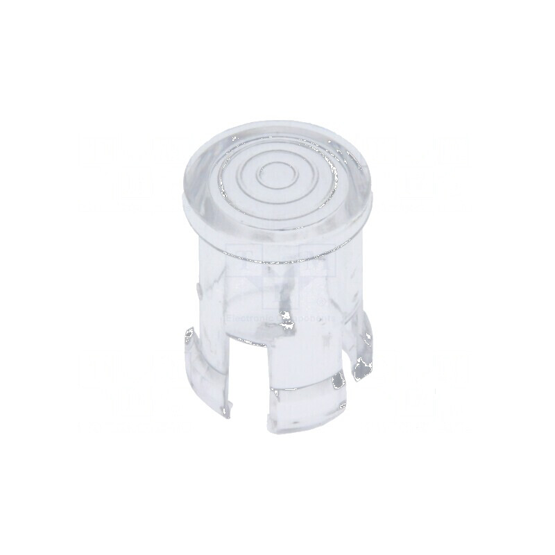 Lentilă LED rotundă 5mm policarbonat transparent UL94V-2 | Electronic-mag.ro | Componente Electronice