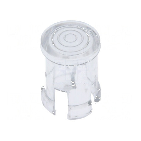 Lentilă LED rotundă 5mm policarbonat transparent UL94V-2 | Electronic-mag.ro | Componente Electronice