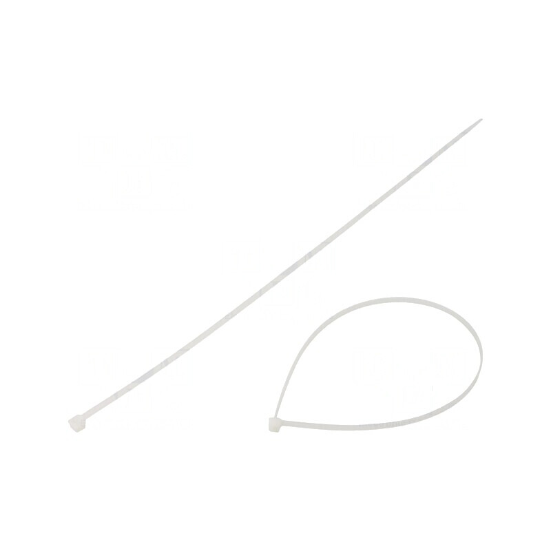Colier de strângere poliamidă 430mm 4,8mm 220N naturală | Electronic-mag.ro | Componente Electronice