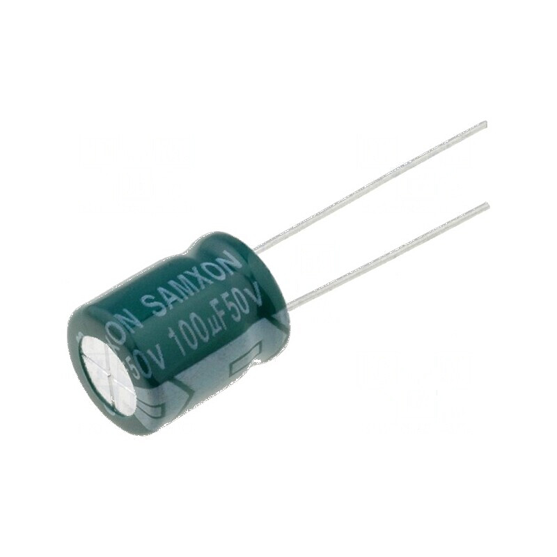 Condensator electrolitic low ESR THT 100uF 50V Ø10x12,5mm | Electronic-mag.ro | Componente Electronice