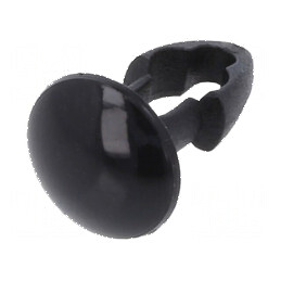 Diblu poliamidă 3,2mm x 4mm negru UL94V-2 | Electronic-mag.ro | Componente Electronice