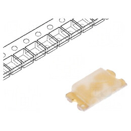 LED SMD 0603 Albastru 28mcd 1,7x0,8x0,4mm 5mA CHIPLED® | Electronic-mag.ro | Componente Electronice