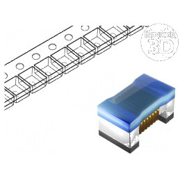 Inductor SMD 1008 150nH 580mA 0,7Ω Q45 850MHz -55÷125°C | Electronic-mag.ro | Componente Electronice