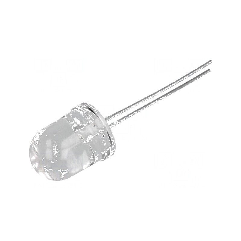LED ambră 2900-3800mcd 30° convex Nr. term: 2 | Electronic-mag.ro | Componente Electronice