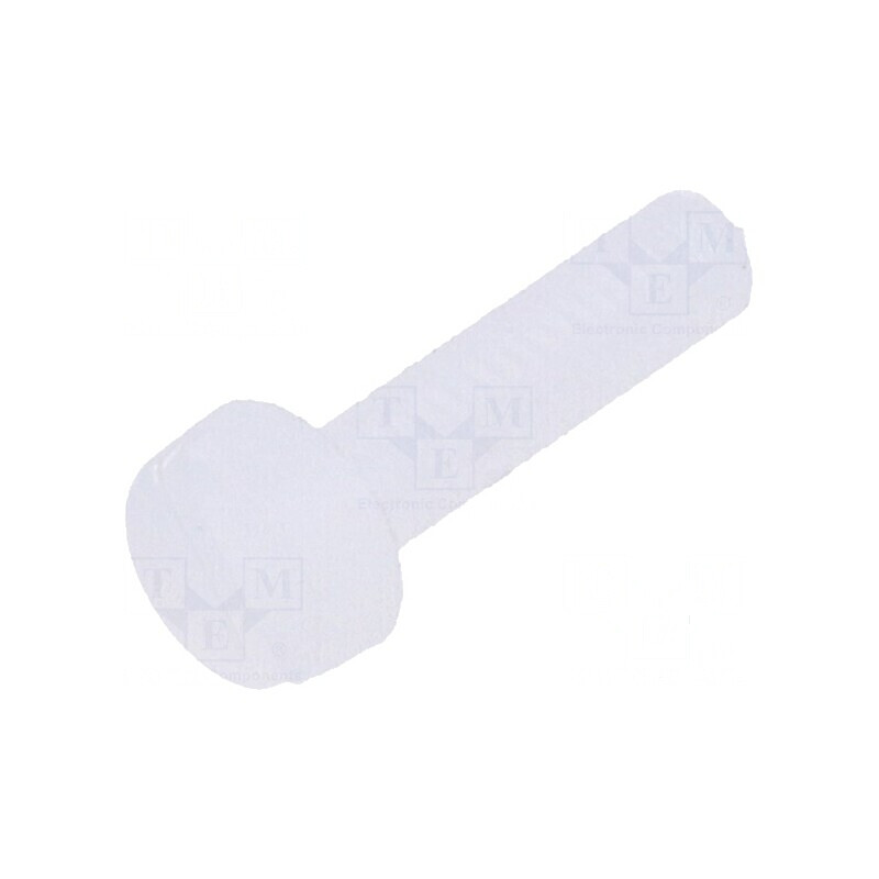 Şurub M2,5x10mm cap rotund crestat poliamidă | Electronic-mag.ro | Componente Electronice