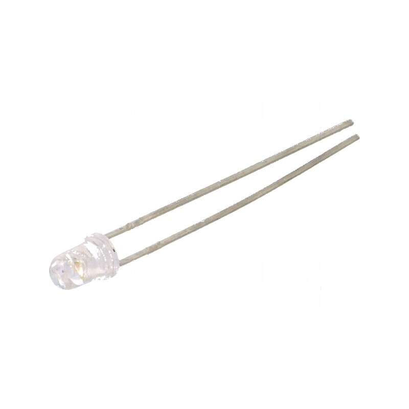 LED 3mm albastru 240-1900mcd 30° convex | Electronic-mag.ro | Componente Electronice