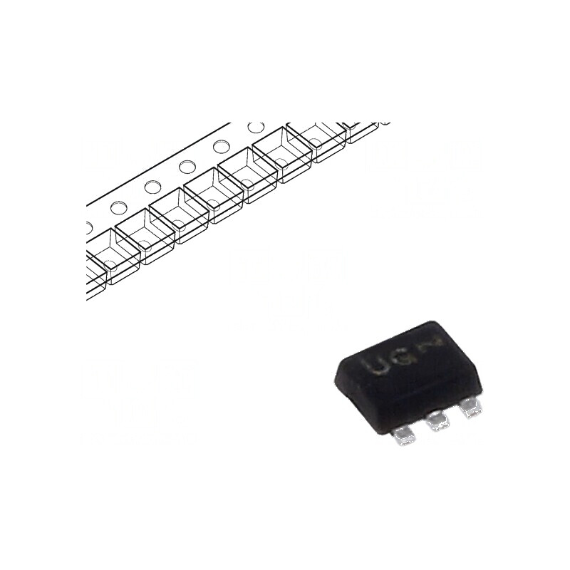 IC digital CMOS SMD SOT553 MiniGate -55÷125°C | Electronic-mag.ro | Componente Electronice