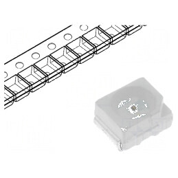 LED SMD 3528 galben PLCC2 220mcd 3,5x2,8x1,9mm 120° 20mA | Electronic-mag.ro | Componente Electronice