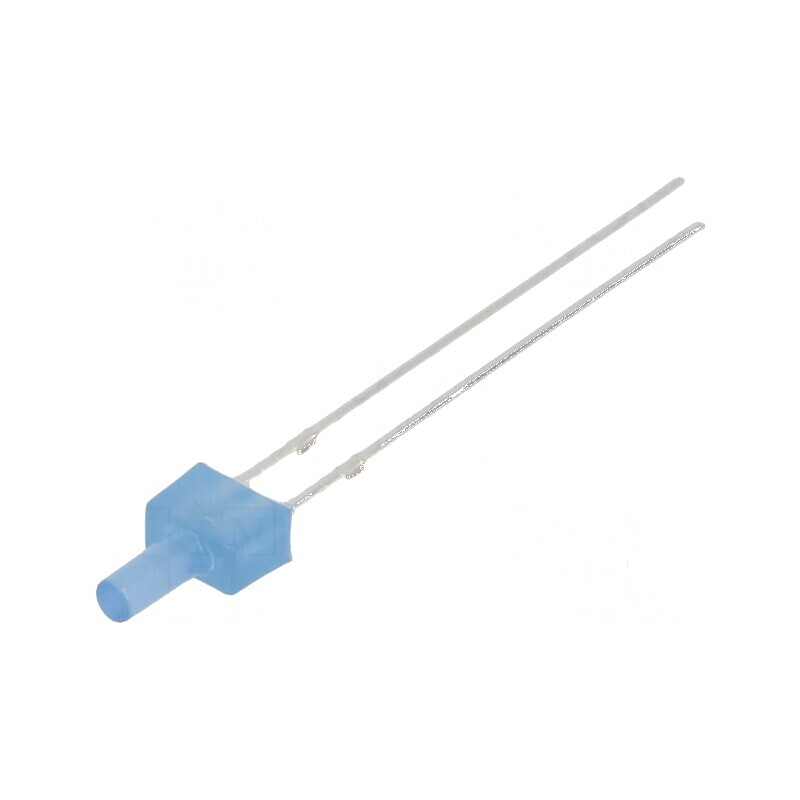 LED 2mm Albastru 220-330mcd 90° Plat THT | Electronic-mag.ro | Componente Electronice