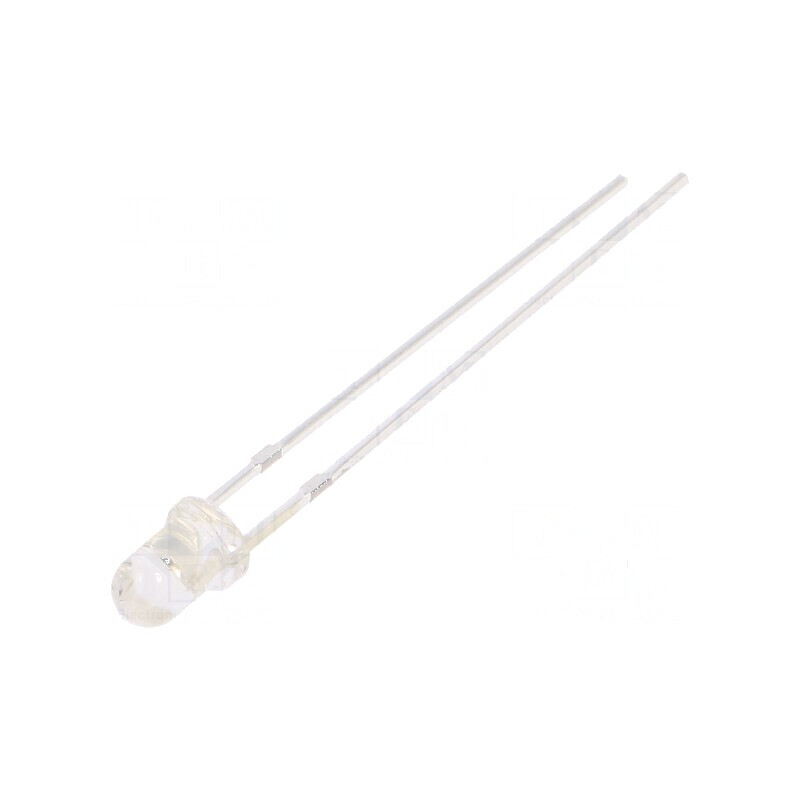 LED 3mm Verde 3000÷5800mcd 30° Convex | Electronic-mag.ro | Componente Electronice