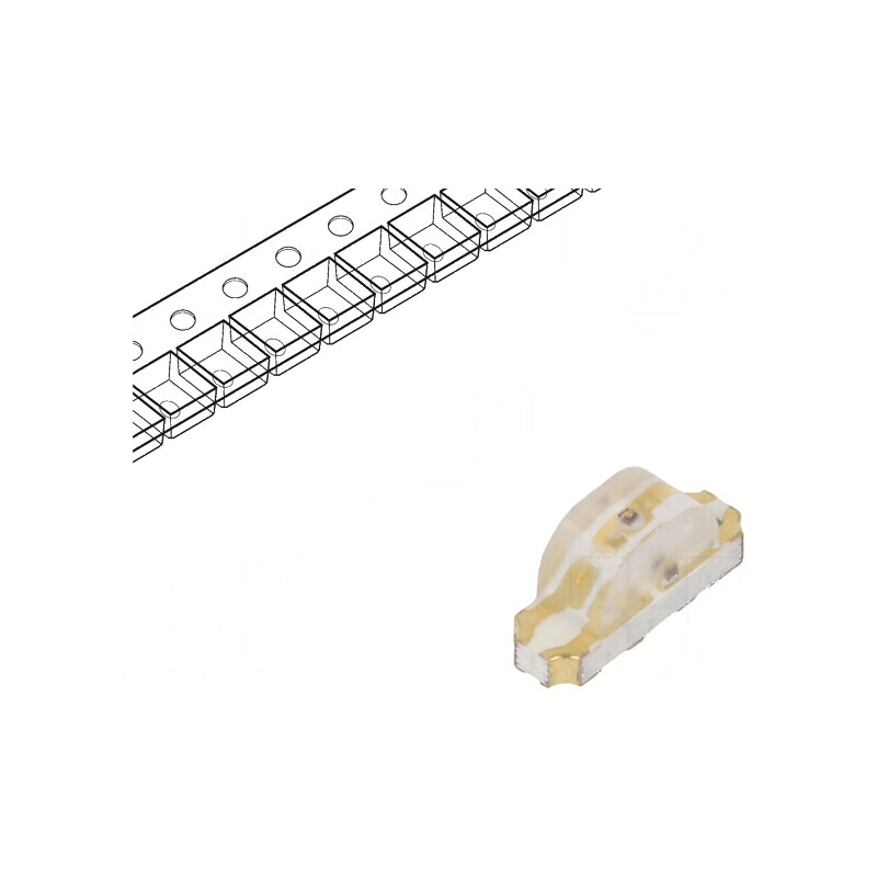 LED SMD 1204 galben/galben verde 3,2x1x1,48mm 140° 20mA - Lumină LED SMD 1204 | Electronic-mag.ro | Componente Electronice