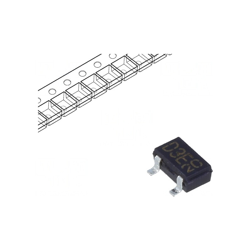 Diodă Schottky SMD 20V 0,5A SC59 SOT346 | Electronic-mag.ro | Componente Electronice