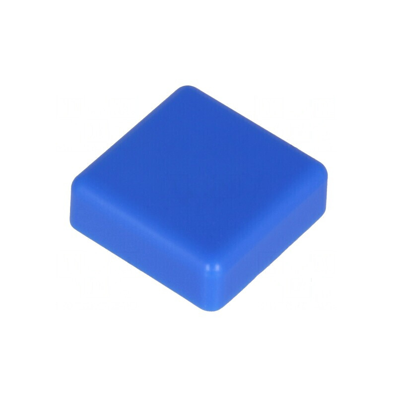 Tastă pătrată albastră 12x12 mm | Electronic-mag.ro | Componente Electronice