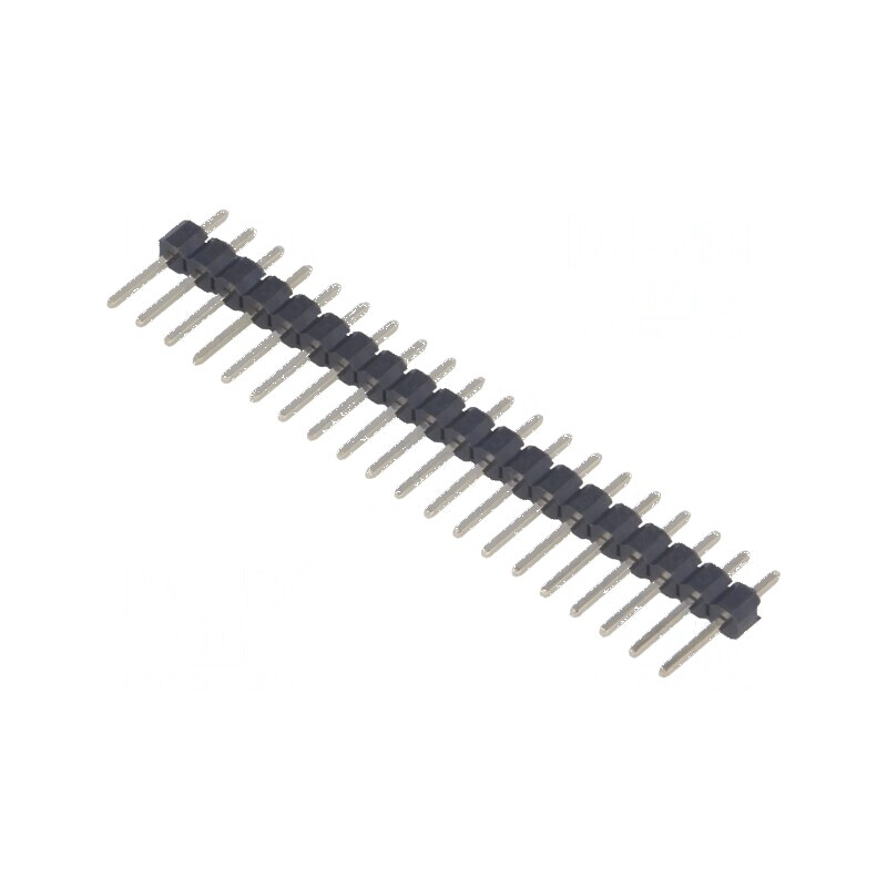 Conector şir pini tată 20 pini 2,54mm THT | Electronic-mag.ro | Componente Electronice