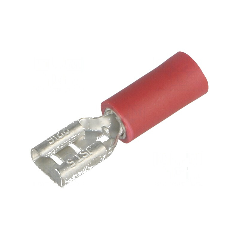 Terminal plat 4,8mm mamă pentru cablu 0,5÷1,5mm² | Electronic-mag.ro | Componente Electronice