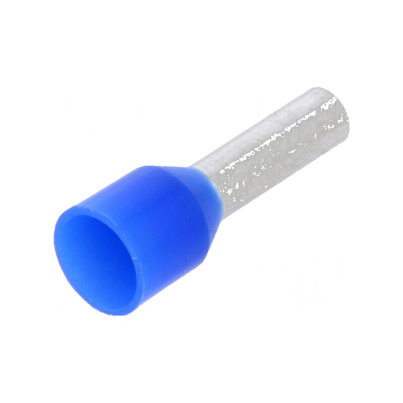 Vârf tub de capăt izolat cupru 2,5mm² 8mm cositorit crimpat | Electronic-mag.ro | Componente Electronice
