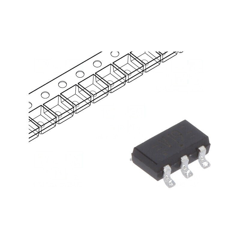 Decodor digital CMOS TTL SMD TSOP6 LVC | Electronic-mag.ro | Componente Electronice
