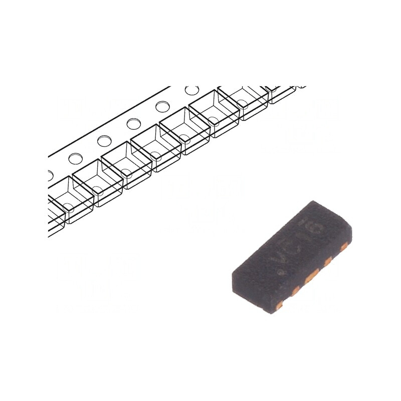 Diodă TVS 6V DFN10 pentru protecția circuitelor ESD | Electronic-mag.ro | Componente Electronice Diodă TVS 6V DFN10 pentru protecția circuitelor ESD | Electronic-mag.ro | Componente Electronice