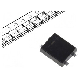 Punte redresoare monofazat 600V 0,5A 25A MBFL SMT | Electronic-mag.ro | Componente Electronice