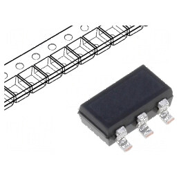Tranzistor NPN bipolar 65V 0,1A 380mW SC74 SOT457 TSOP6 x2 | Electronic-mag.ro | Componente Electronice