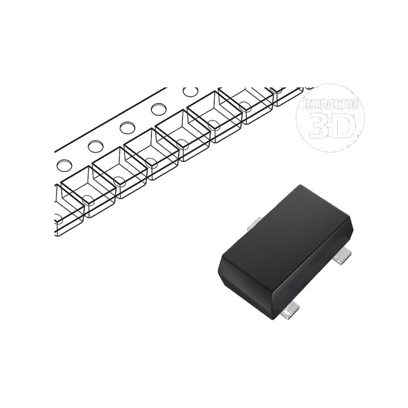 Diodă Zener 5,1V 0,425W SMD SOT663 | Electronic-mag.ro | Componente Electronice